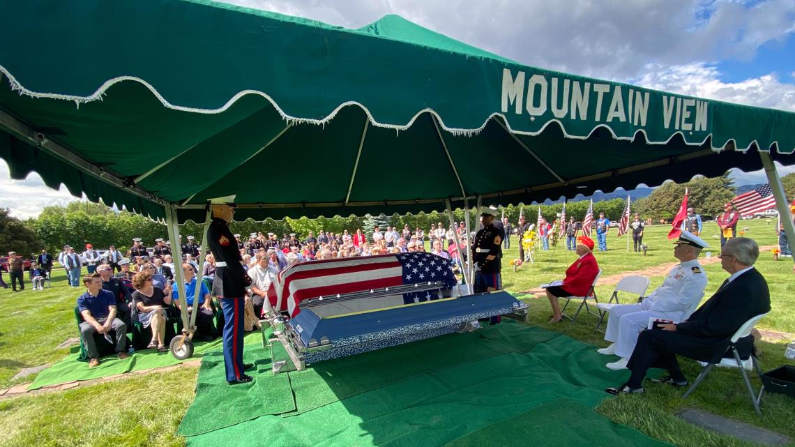 Memorial service held for Marine killed in WWII