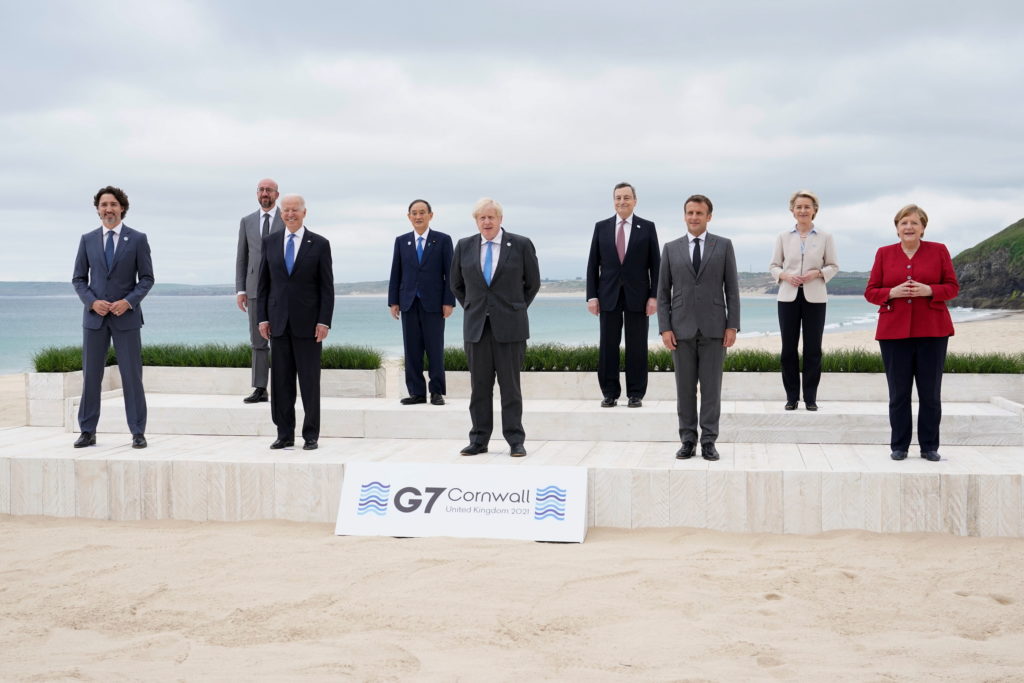 Biden meets with G-7 leaders to discuss global vaccinations, taxes on world’s wealthiest
