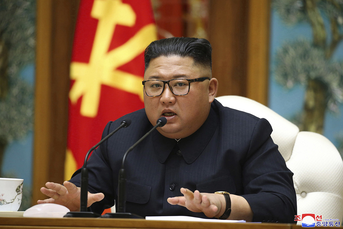 North Korea’s Kim berates officials for ‘grave’ coronavirus lapse