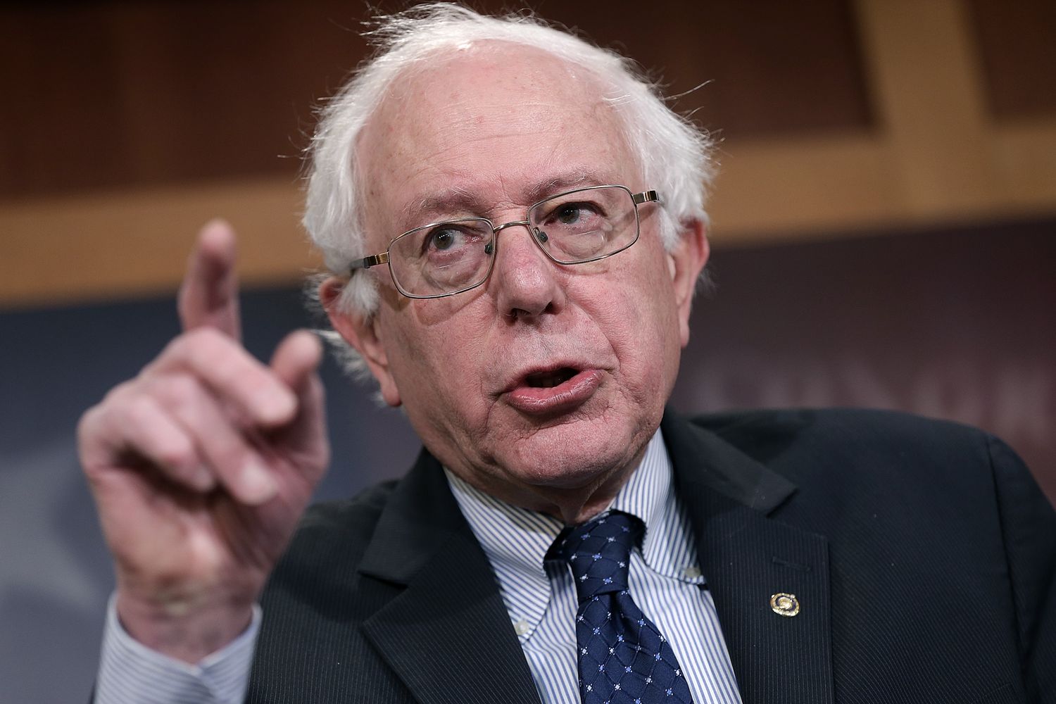 Sanders won’t back infrastructure deal with more gas taxes, electric vehicle fees