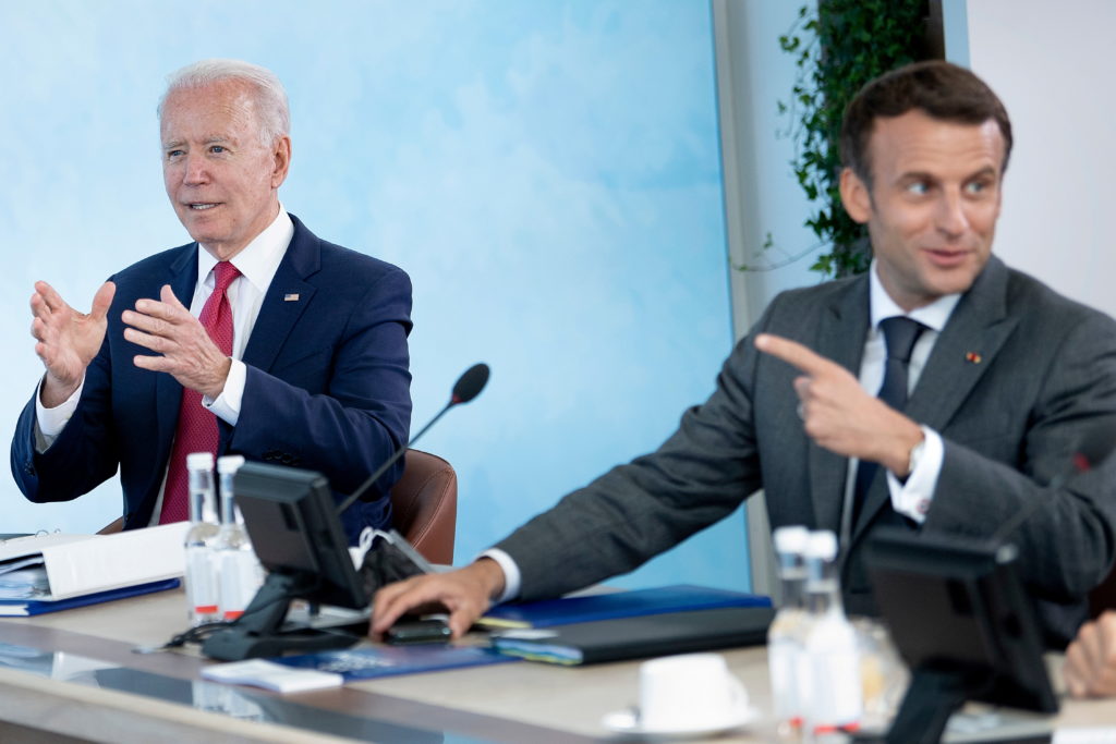 Biden urges G-7 leaders to call out and compete with China