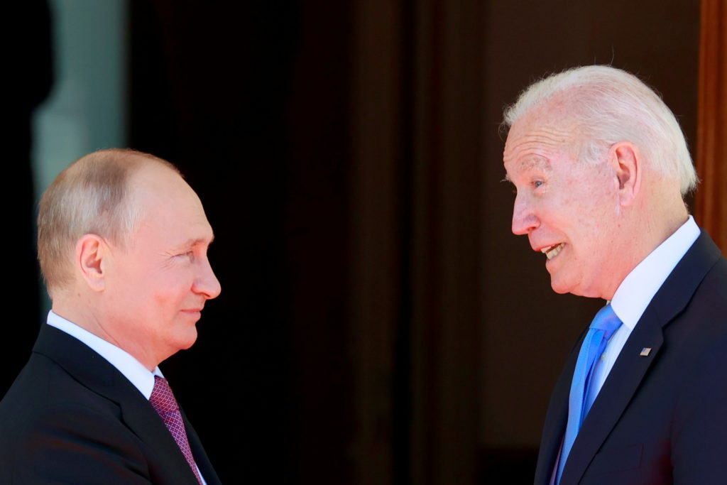 Biden and Putin plunge into hours of in-person talks