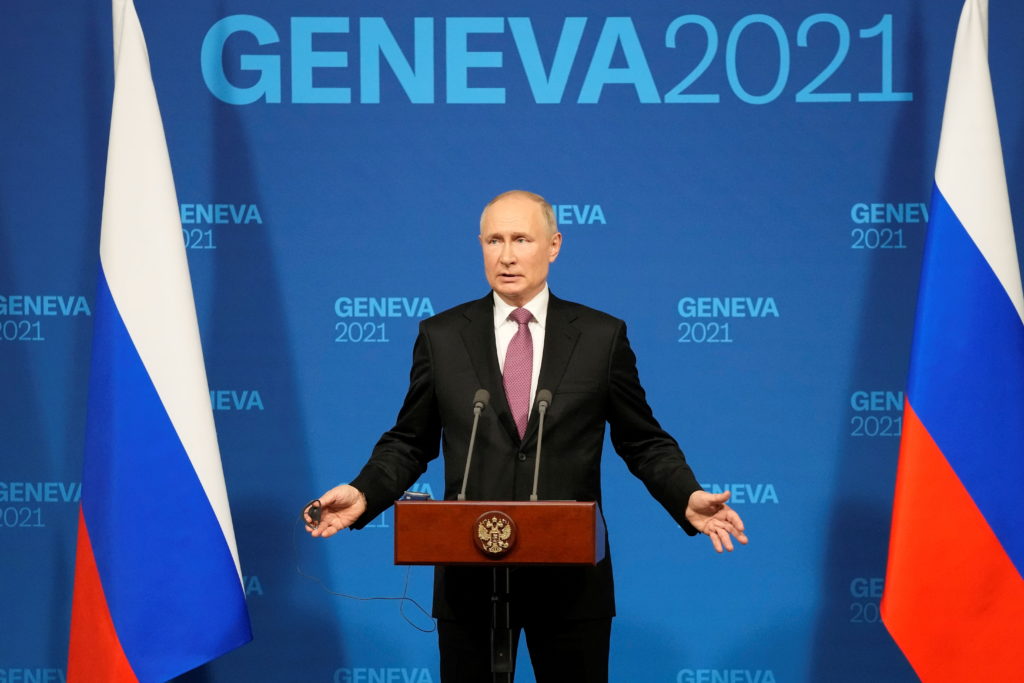 AP FACT CHECK: Putin’s twisted tale on rival; Biden GOP jab