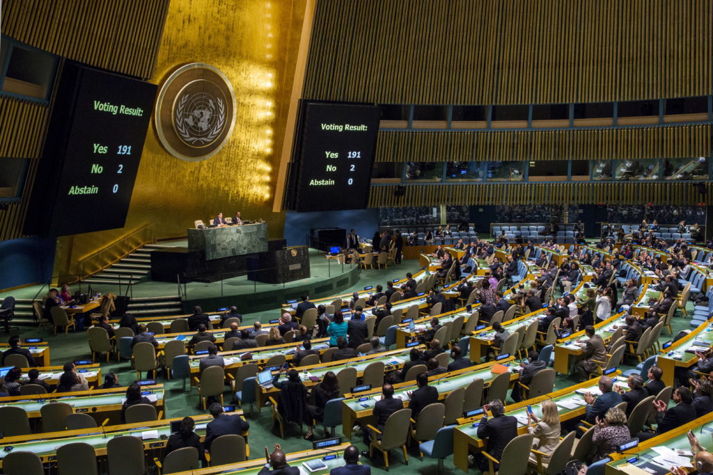 U.S. votes against U.N. resolution condemning embargo on Cuba