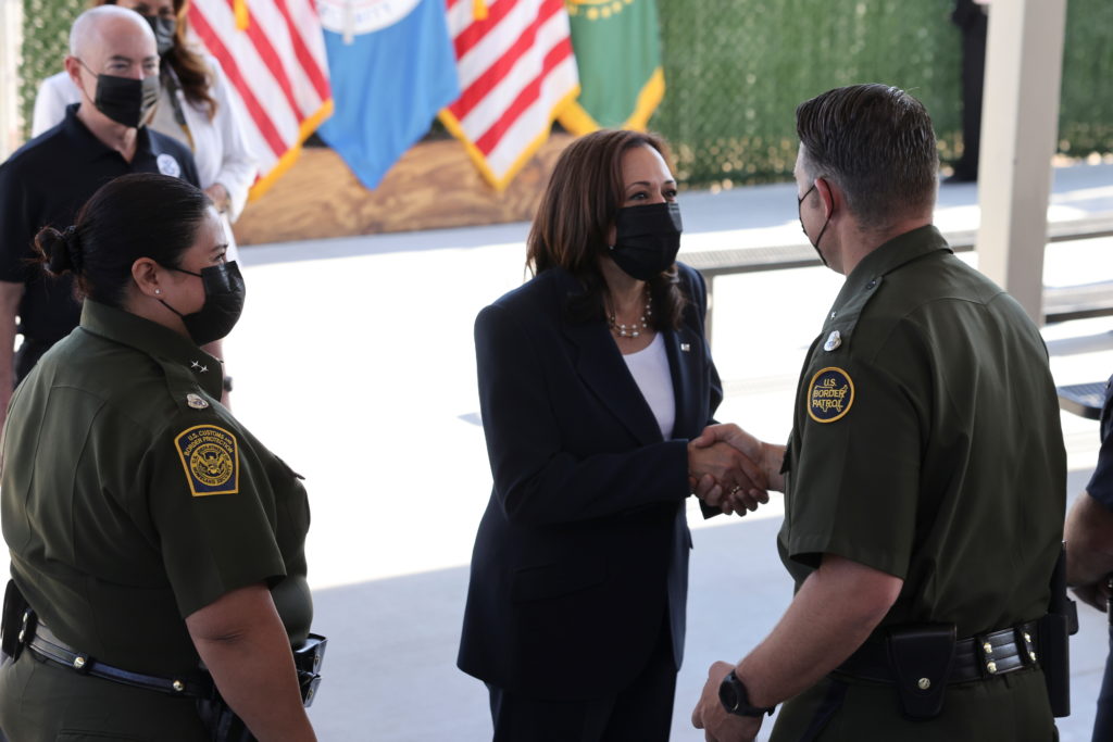 WATCH LIVE: Harris speaks during visit to U.S.-Mexico border