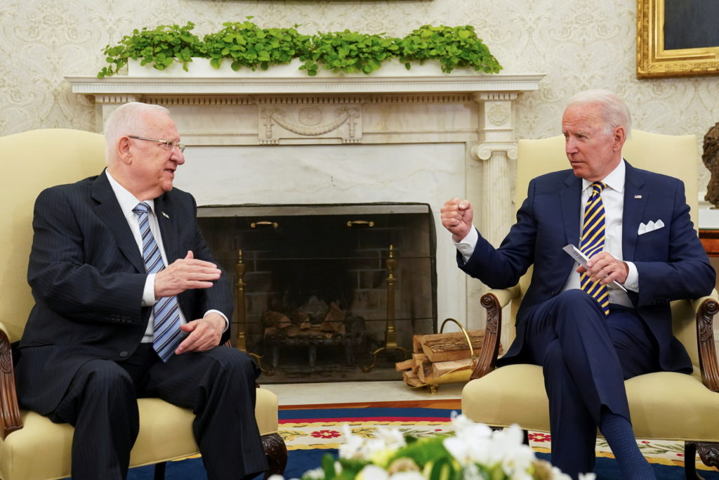 WATCH: Biden tells Israel’s outgoing president he won’t tolerate nuclear Iran