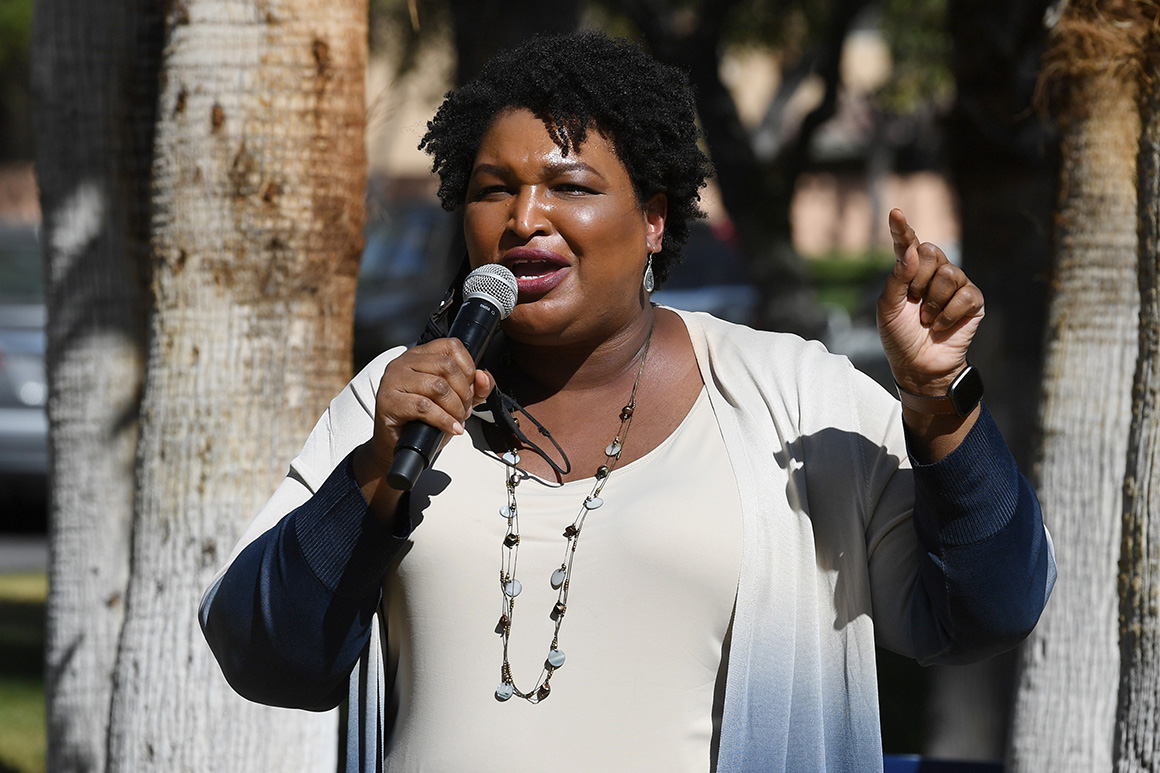 Abrams: I would ‘absolutely’ back Manchin’s voting rights compromise