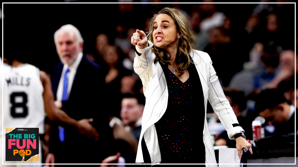 Becky Hammon Spurs Coach being considered for Portland job