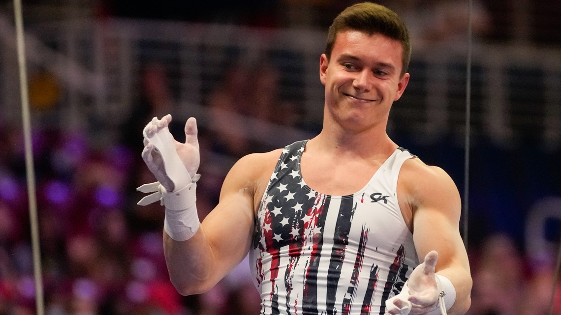 First two athletes chosen for US men’s gymnastics team