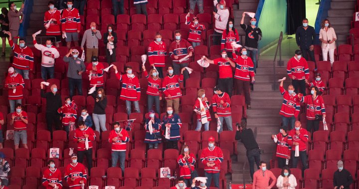 Montreal Canadiens can have 3,500 fans for home games in Round 3, province says