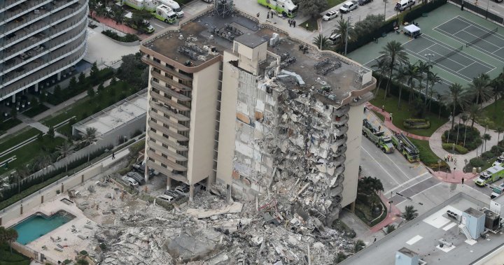 4 Canadians possibly caught in Miami building collapse from 3 families: Global Affairs – National