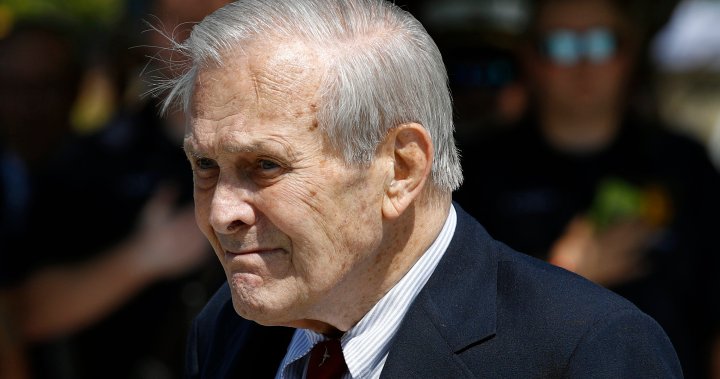 Donald Rumsfeld, 2-time U.S. Secretary of Defense, dies at 88 – National