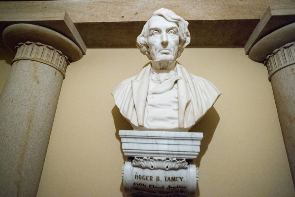 House votes to remove Roger Taney bust, Confederate statues from the Capitol