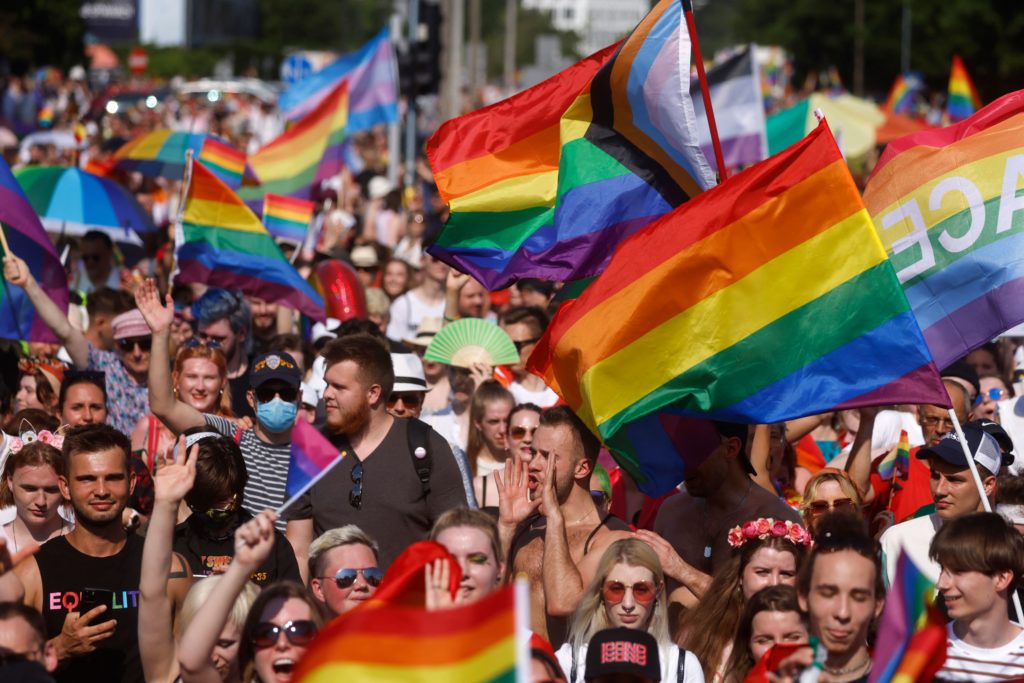 Warsaw pride parade back after backlash and pandemic break