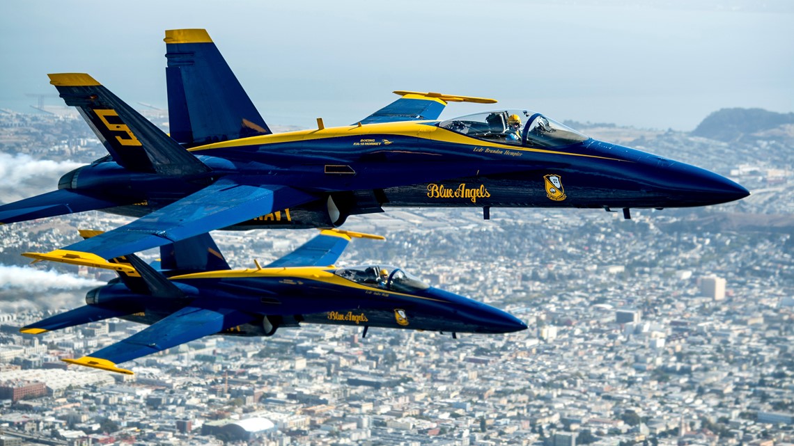 US Navy’s Blue Angels to fly in Colorado in October 2021