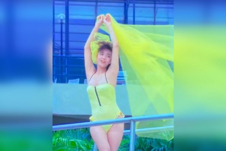 Hong Kong star Carol Cheng posts her old swimsuit picture, Entertainment News & Top Stories