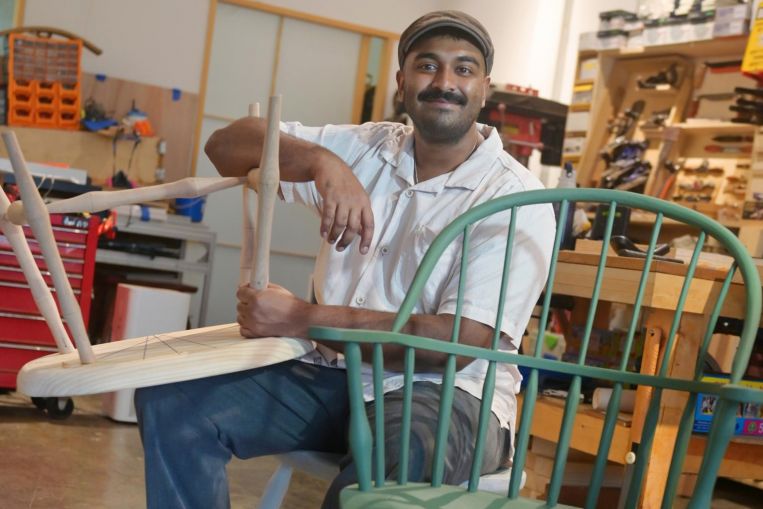 Crafting a different path: YouTube videos sparked woodworking fascination, Arts News & Top Stories