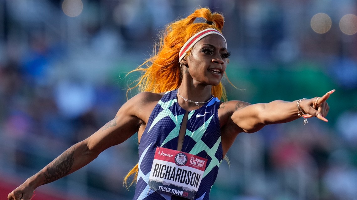 Sha’Carri Richardson is Tokyo-bound, dominates at Olympic trials