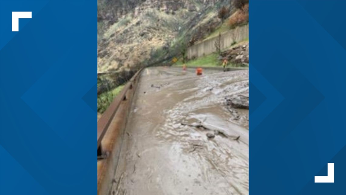 I-70 closed through Glenwood Canyon