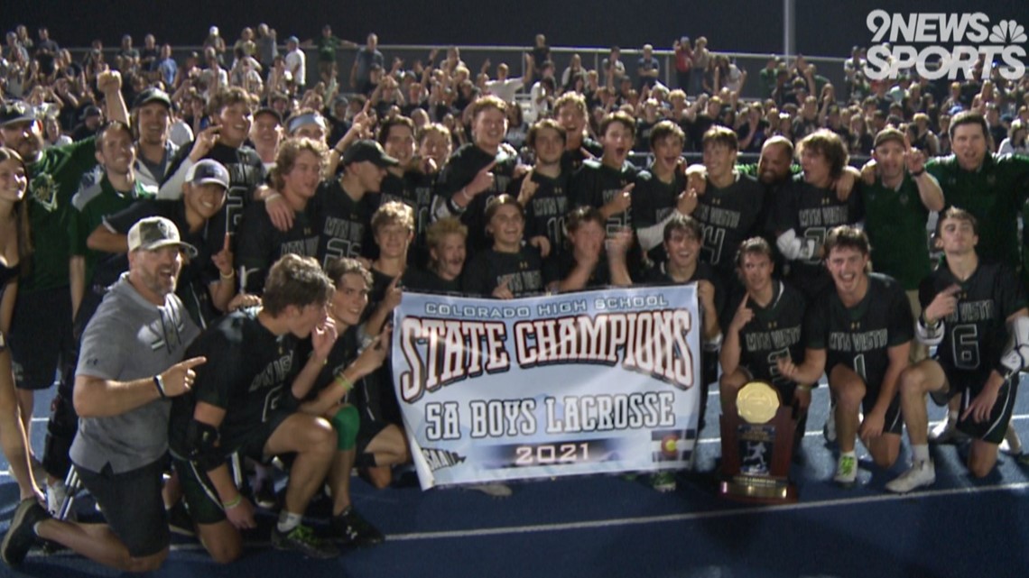 Mountain Vista boys lacrosse beats Valor Christian 2021 5A title