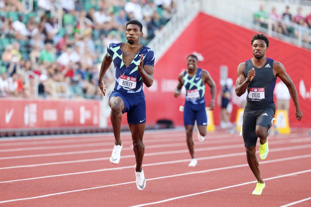 Lyles leaves a message that goes beyond his poor 100m showing