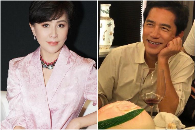 Wine and longevity peach: Actress Carina Lau wishes husband Tony Leung happy birthday, Entertainment News & Top Stories