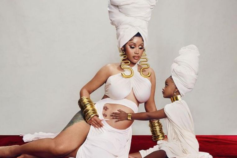 Singer Cardi B shares revealing photos from maternity shoot, Entertainment News & Top Stories