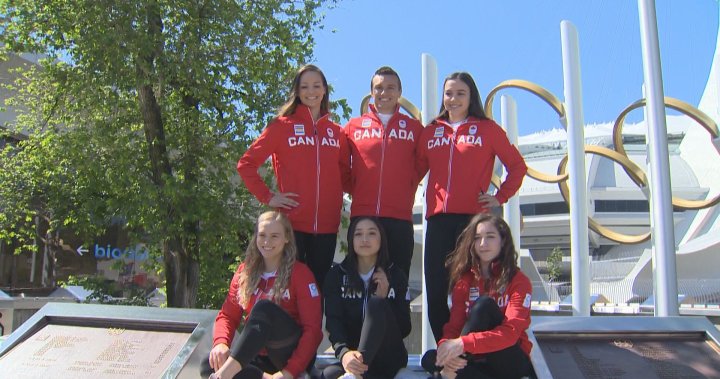 Canada’s Tokyo Olympic artistic gymnastics team is primed and ready in country colours