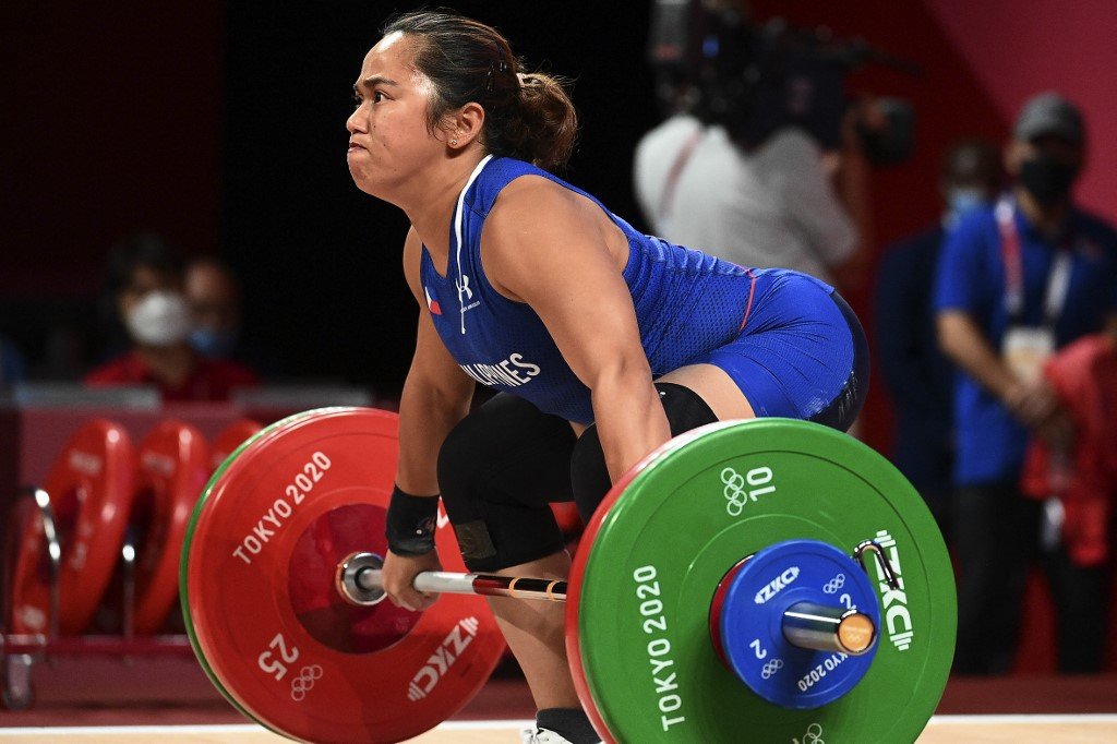 Olympic record lift marks first time Hidilyn Diaz did 127kg