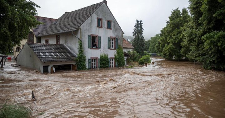 More than 20 dead in heavy western Europe floods, dozens missing – National