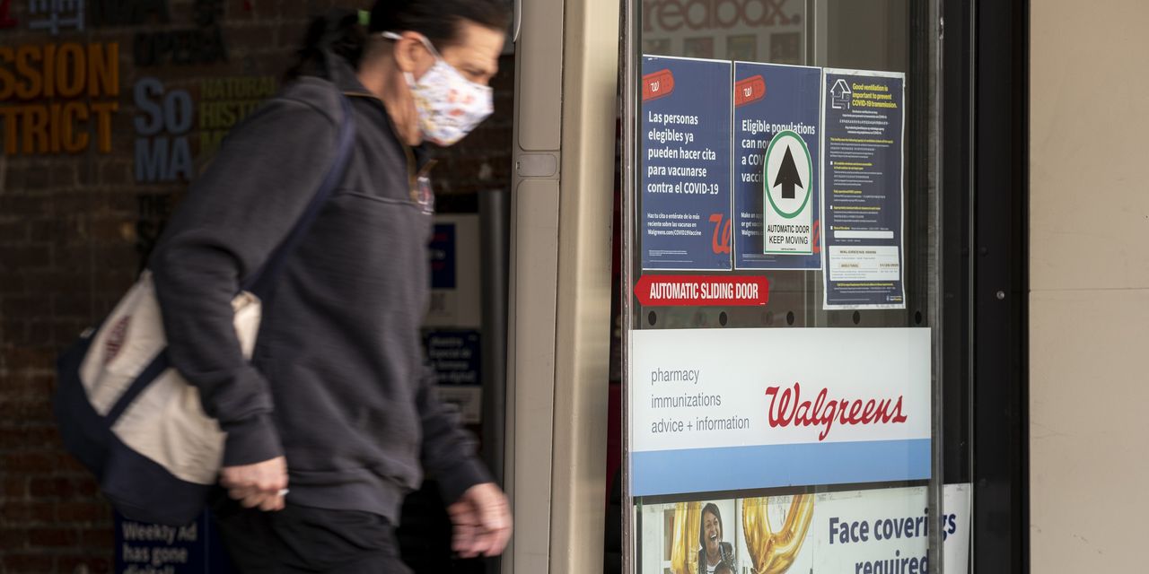 Walgreens Sales Rise as Vaccinations Improve Prescriptions Business