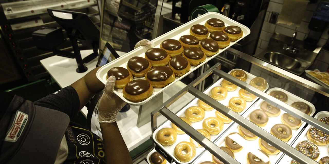 Krispy Kreme Shares Rise in Return to Public Markets