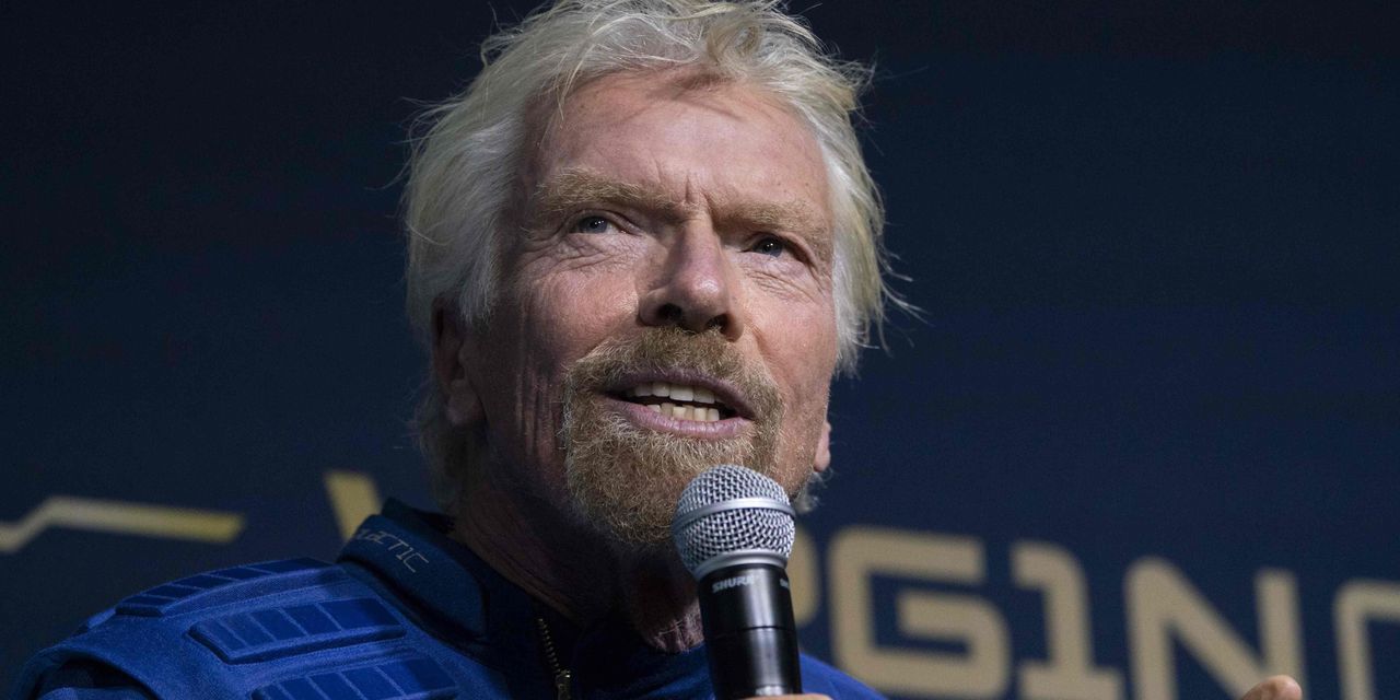Richard Branson Plans Virgin Galactic Space Trip Before Jeff Bezos