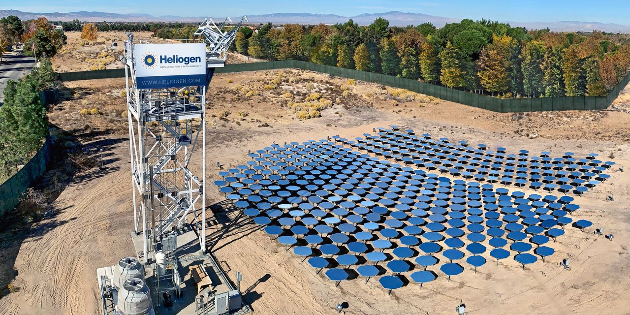 Concentrated Solar Power Firm Heliogen to Go Public in  Billion SPAC Merger