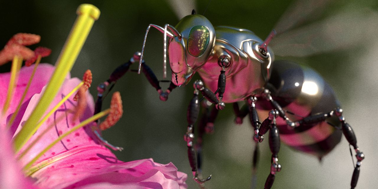 Buzz Off, Bees. Pollination Robots Are Here.