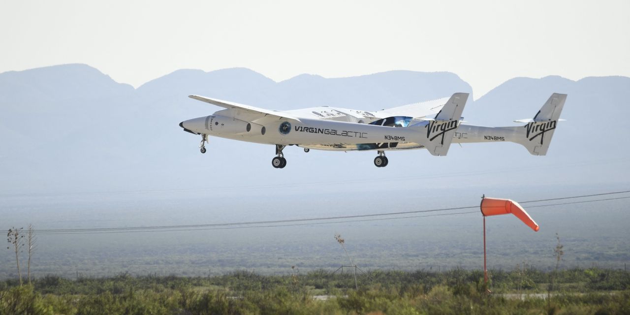 Richard Branson Lands After Virgin Galactic Space Flight