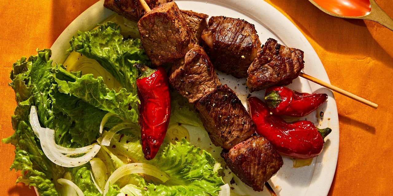 How to Grill Steak This Summer: Simply, Skewered