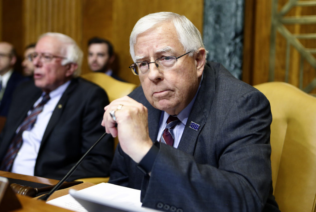 Former U.S. Sen. Mike Enzi of Wyoming dies after bicycle accident