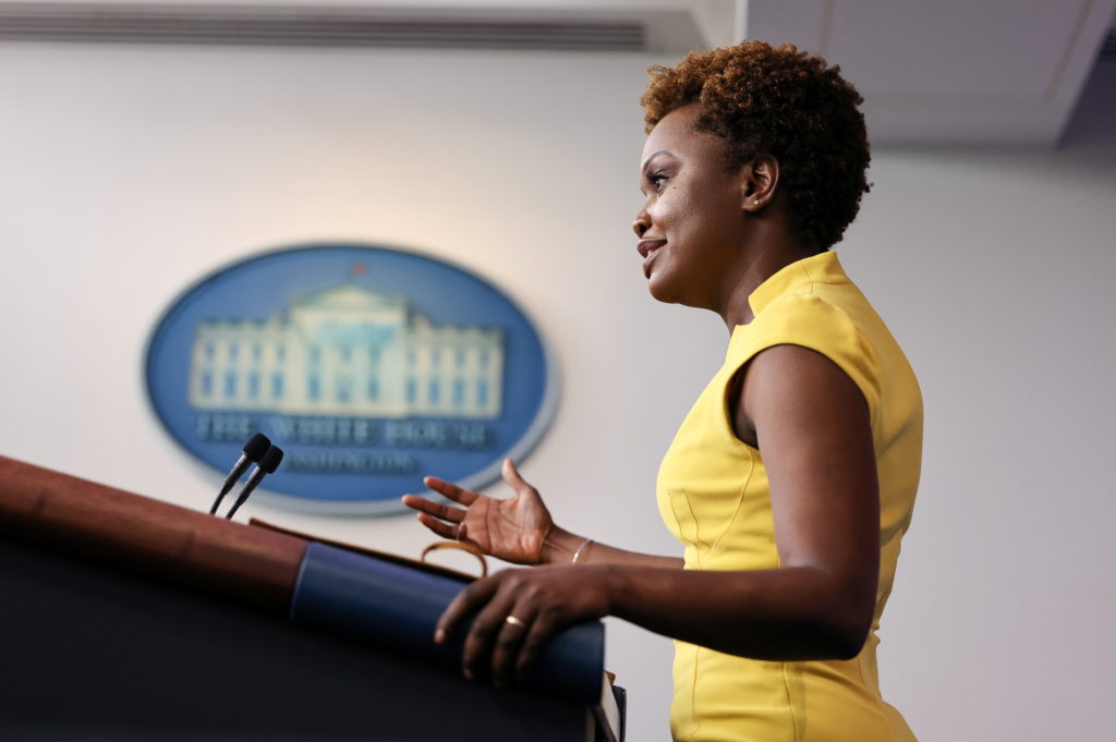 WATCH LIVE: Karine Jean-Pierre holds White House news briefing