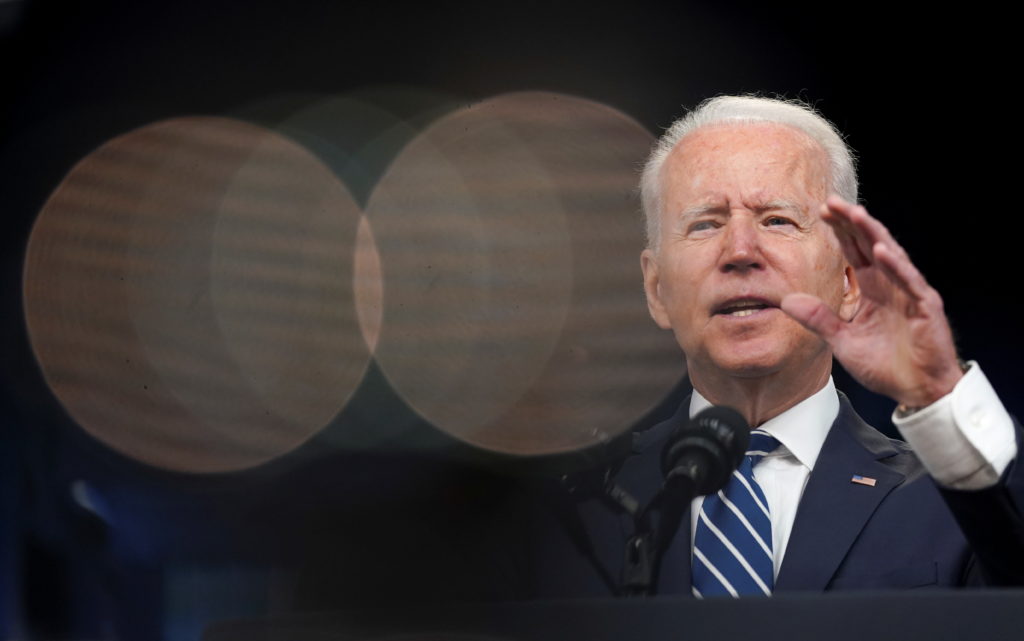 WATCH: Biden calls for bipartisan action on citizenship during naturalization ceremony