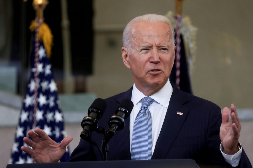 Most Democrats approve of Biden’s leadership so far, even as country remains divided