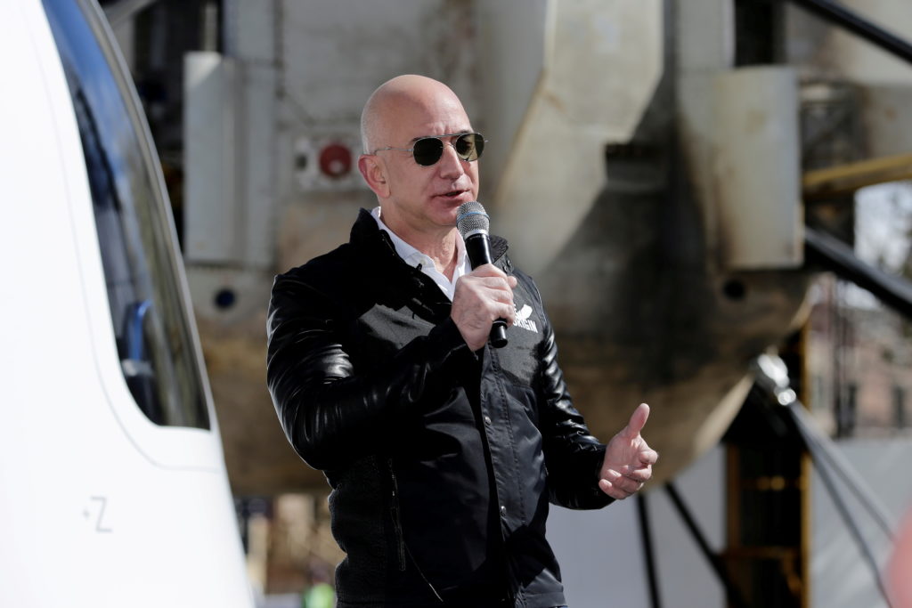 WATCH: Blue Origin’s Jeff Bezos reaches space on 1st passenger flight