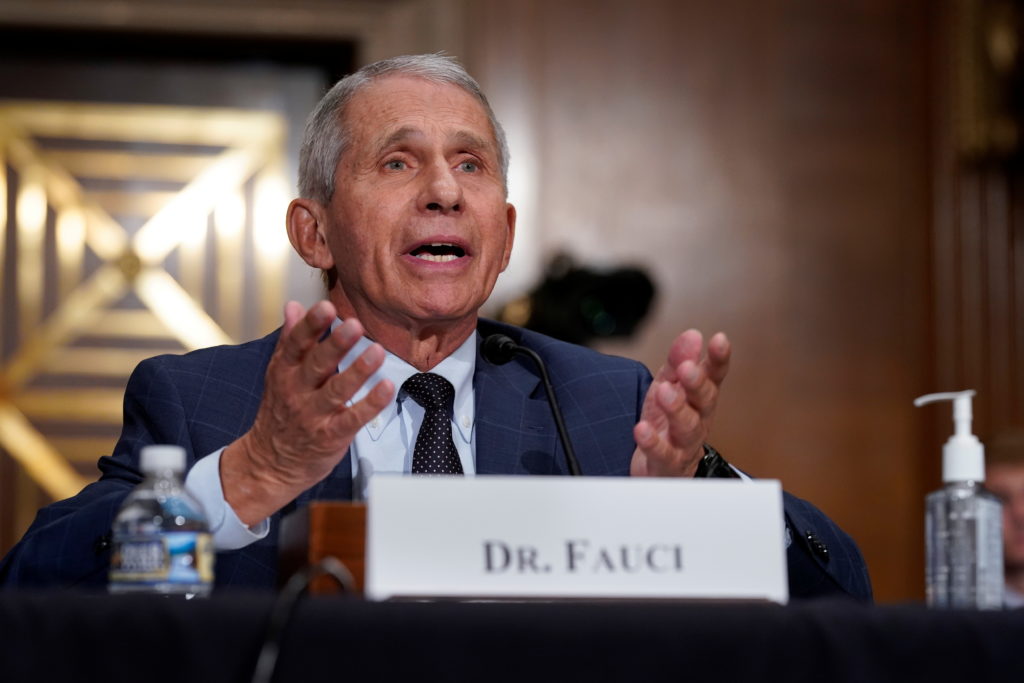 Fauci says US headed in `wrong direction’ on coronavirus