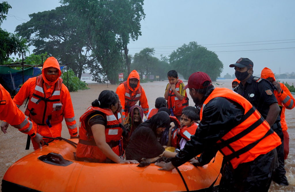 Landslides, monsoon flooding kill over 100 in western India