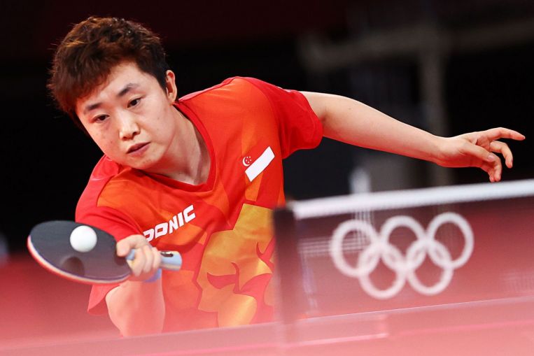 Olympics: Singapore paddler Feng Tianwei knocked out in last 16 by Germany’s Han Ying, Sport News & Top Stories