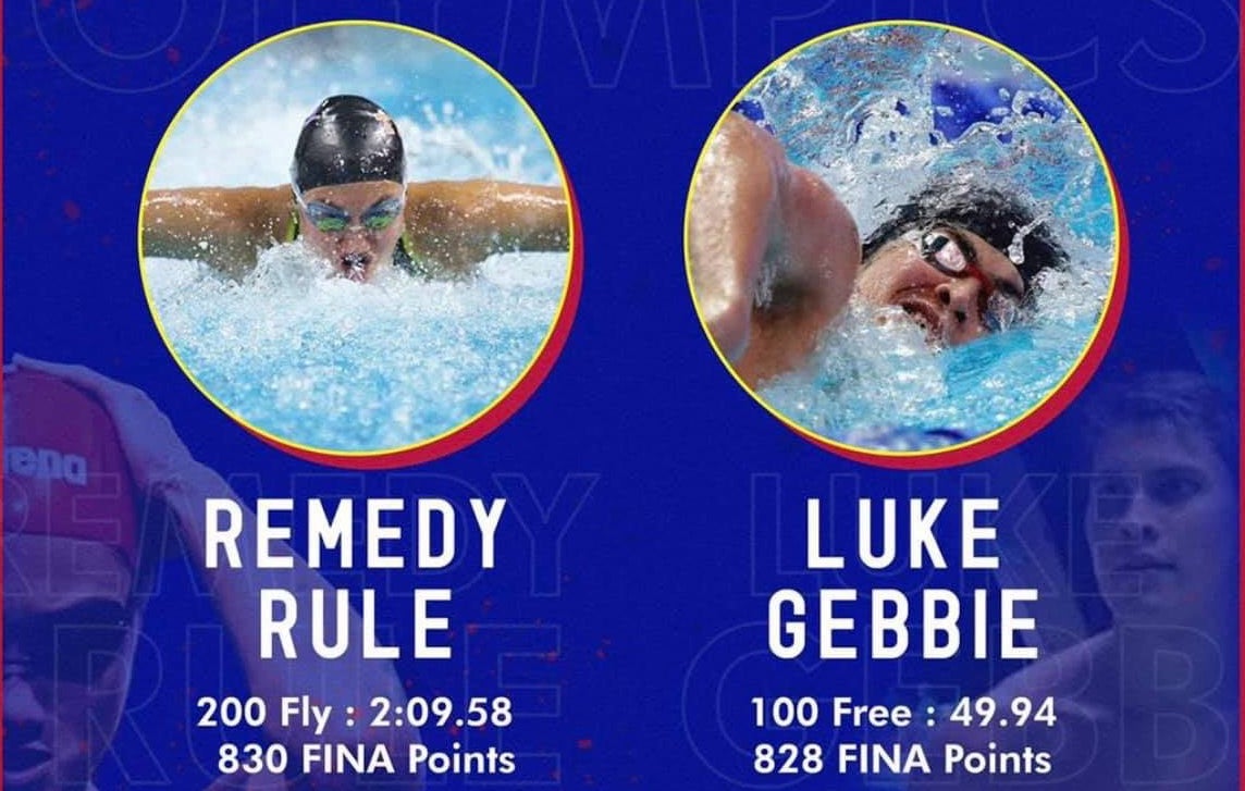 Swimmers Remedy Rule, Luke Gebbie complete PH Tokyo Olympics roster