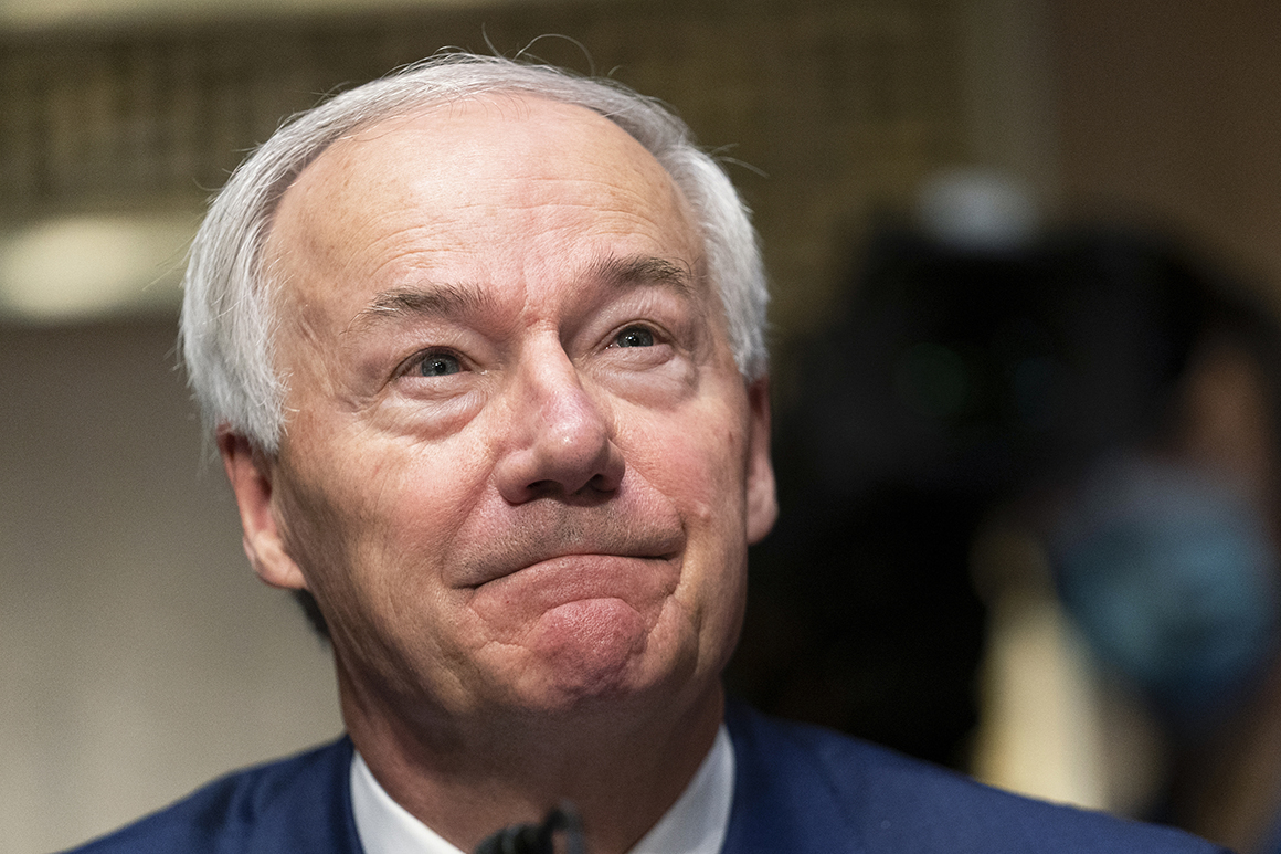 Arkansas governor blames ‘myths’ for ‘hardened’ vaccine resistance