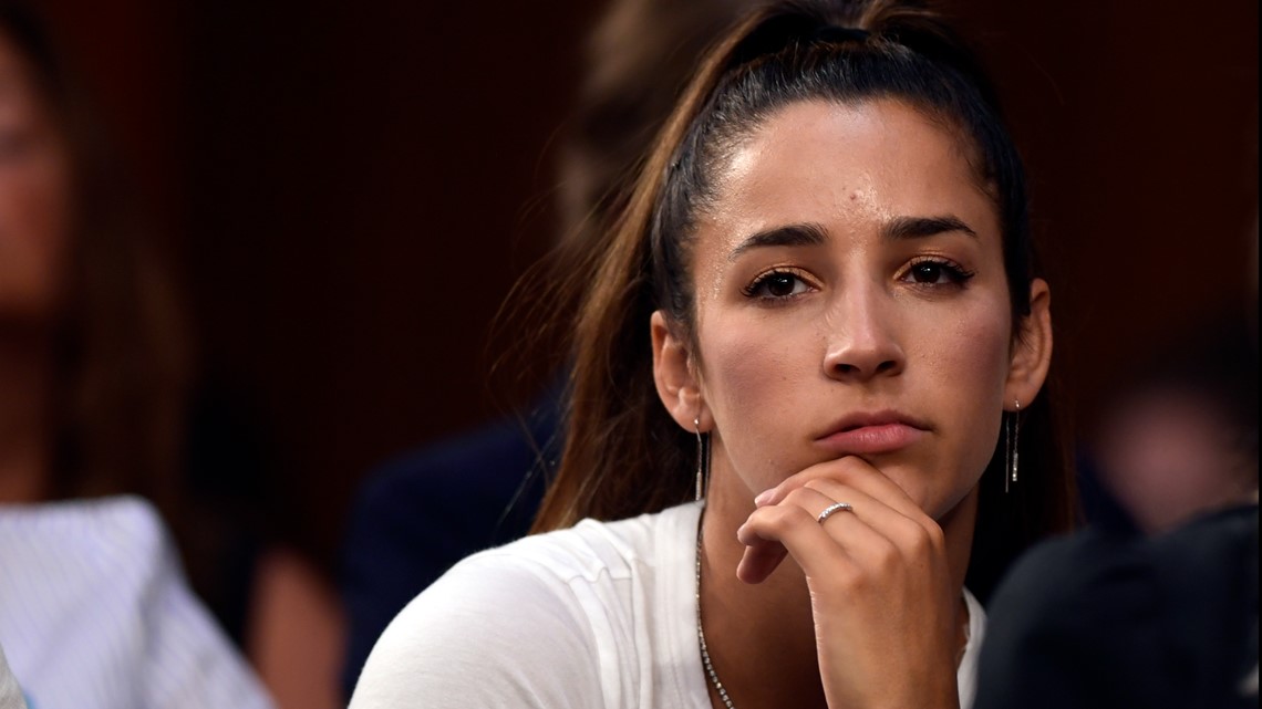 Aly Raisman reunited with lost dog Mylo