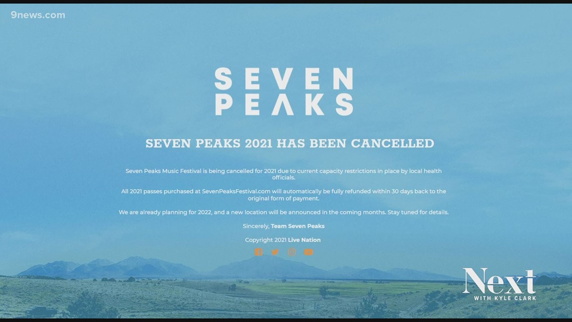 Seven Peaks Music festival canceled