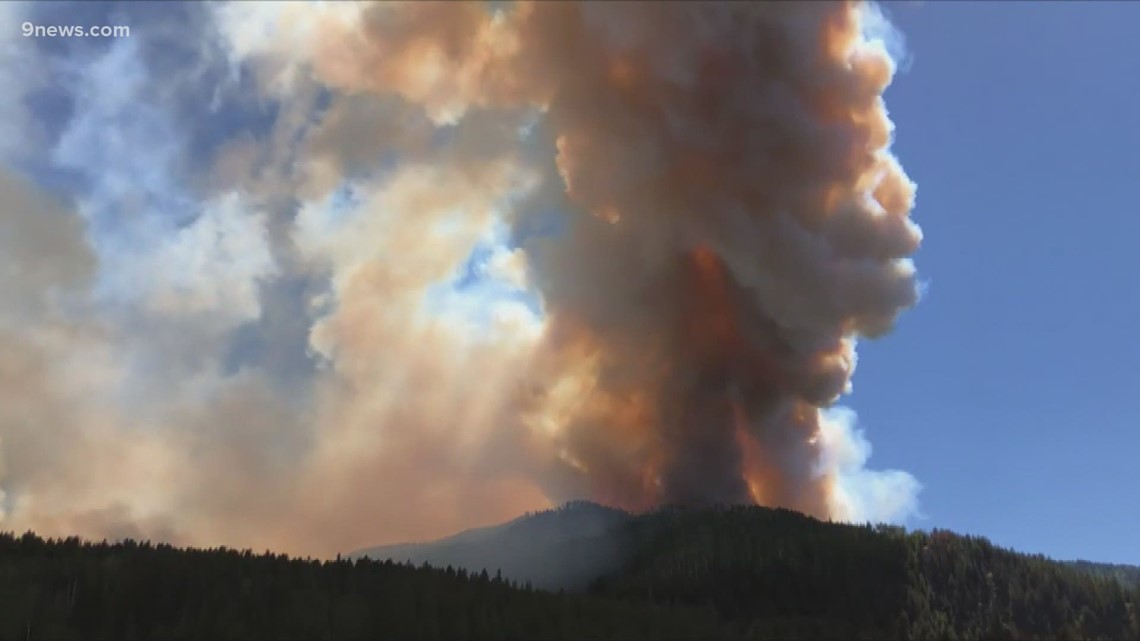 Major Colorado wildfires burning right now